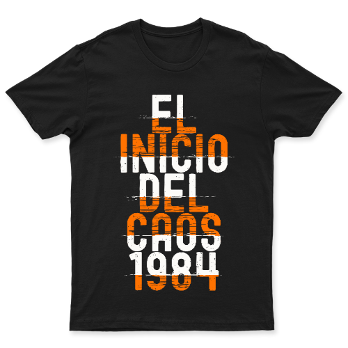 1984 El Inicio del Caos | Playera