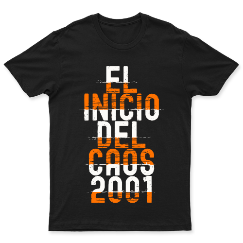 2001 El Inicio del Caos | Playera