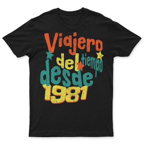 1981 Viajero Del Tiempo | Playera