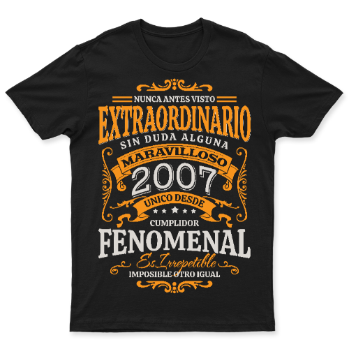 2007 Extraordinario Vintage | Playera