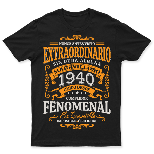 1940 Extraordinario Vintage | Playera