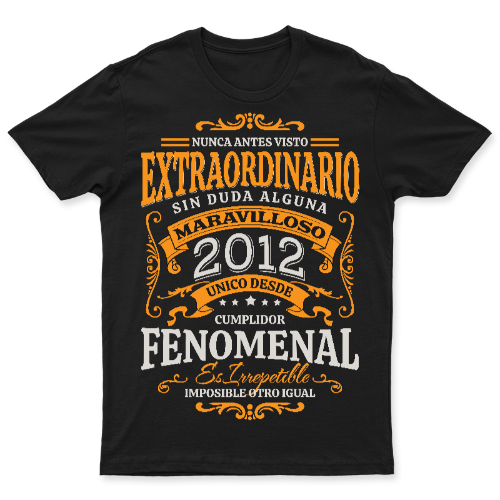 2012 Extraordinario Vintage | Playera